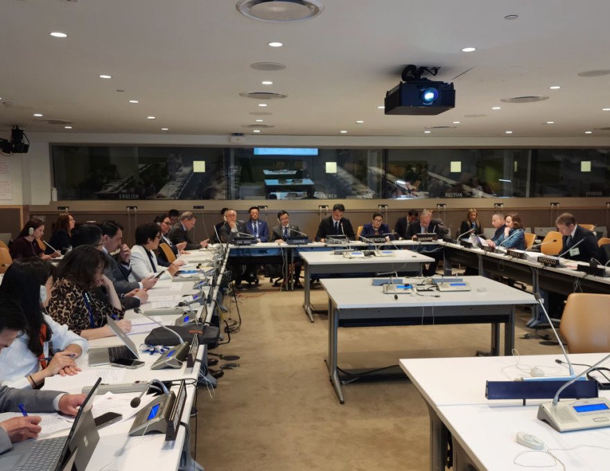 Countries and organizations meet at UN Headquarters for the first GFST Ministerial Meeting